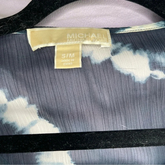 Michael Kors - Sheer Tie Dye Pullover Blouse - Sm/Medium georgette Material EUC - Picture 3 of 4